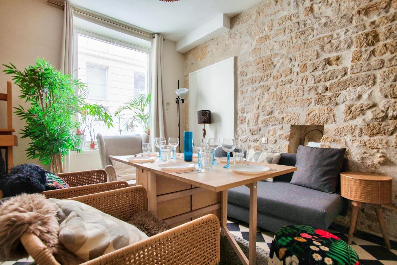 Cozy 1 Mezzanine & 1Bedroom Louvre Moulins Free Netflix パリ エクステリア 写真